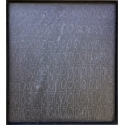 Ardoise gravée 16
