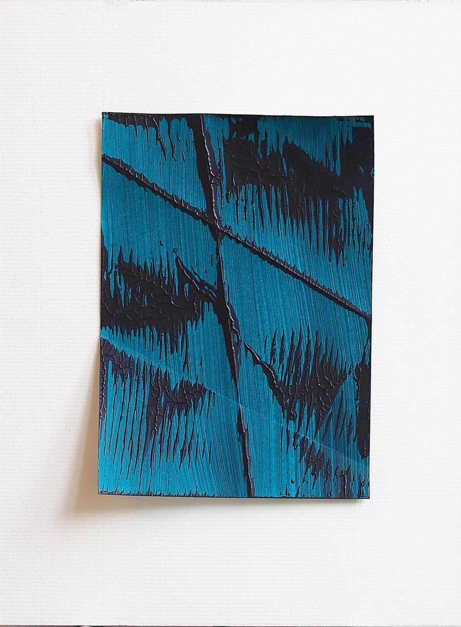 Oeuvre sur papier d'Anne Commet Zeuxis