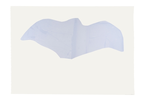Léger comme une brume à l'aube bleue