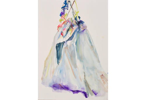 Robe bleue