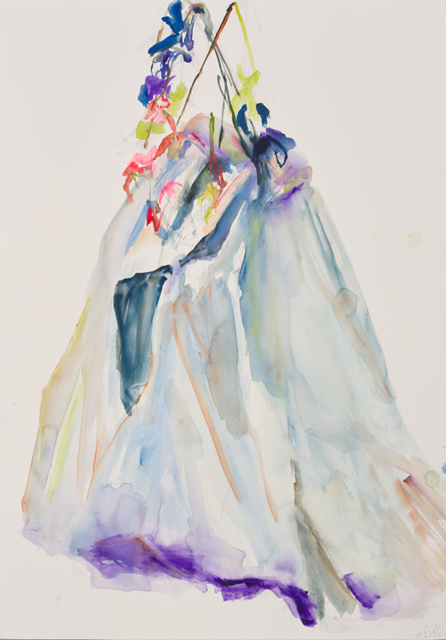 Robe bleue