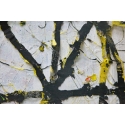 Cercle - Jaune noir Edward Baran Artworks on paper Zeuxis