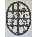 Petite ovale - Noir brun Edward Baran Artworks on paper Zeuxis