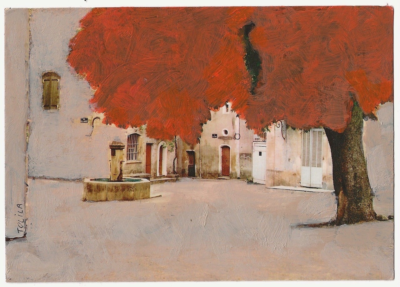Céreste, vielle place 2