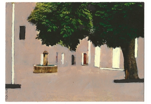 Céreste, vieille place 1