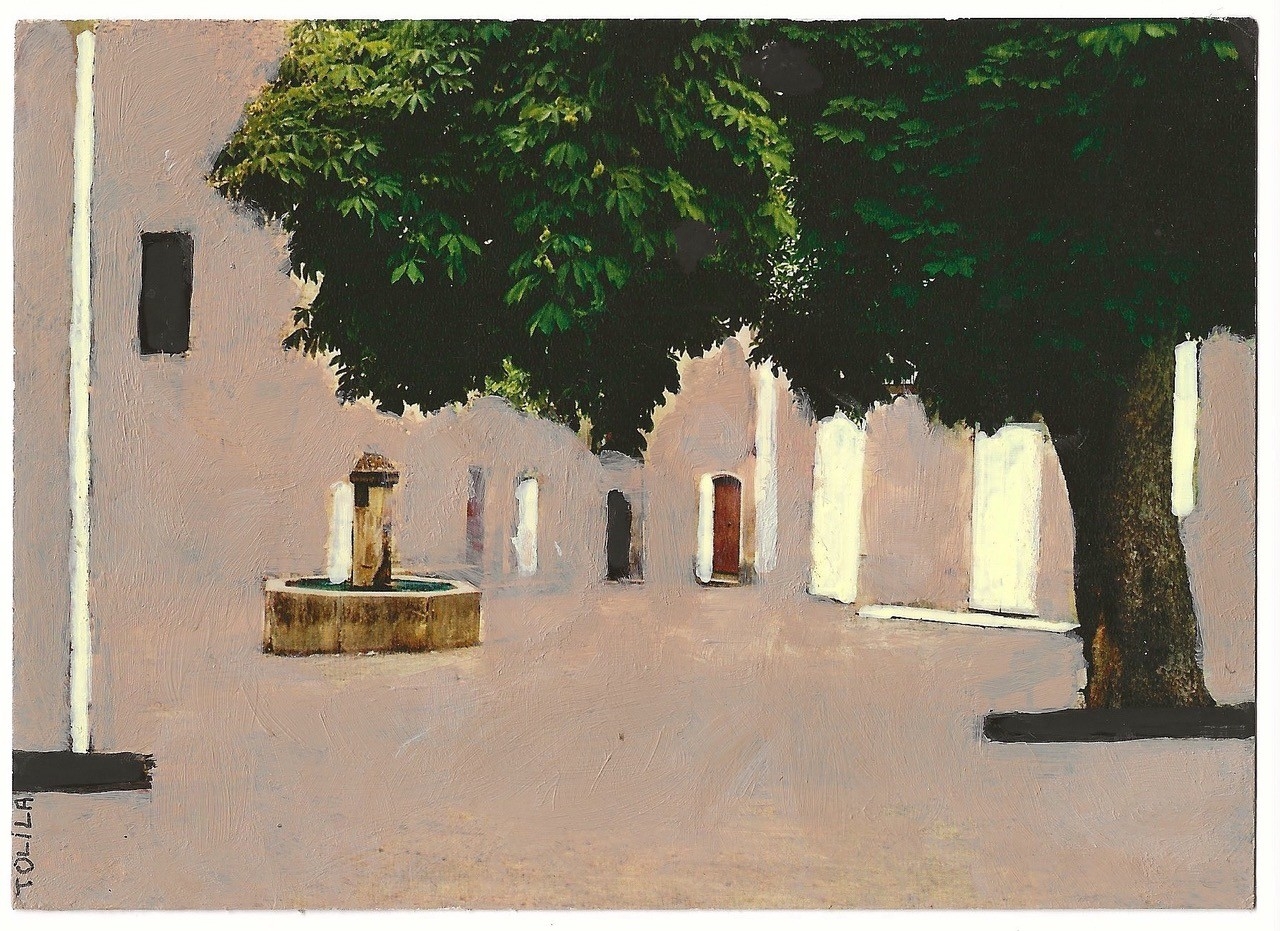 Céreste, vieille place 1