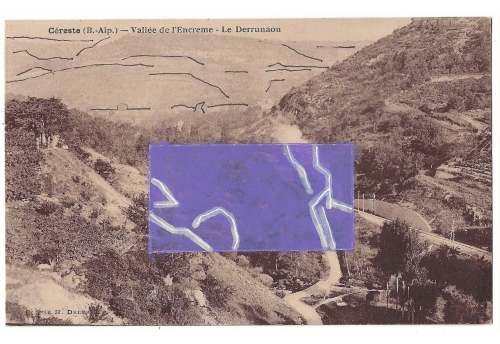 Céreste, vallée de l'Encreme
