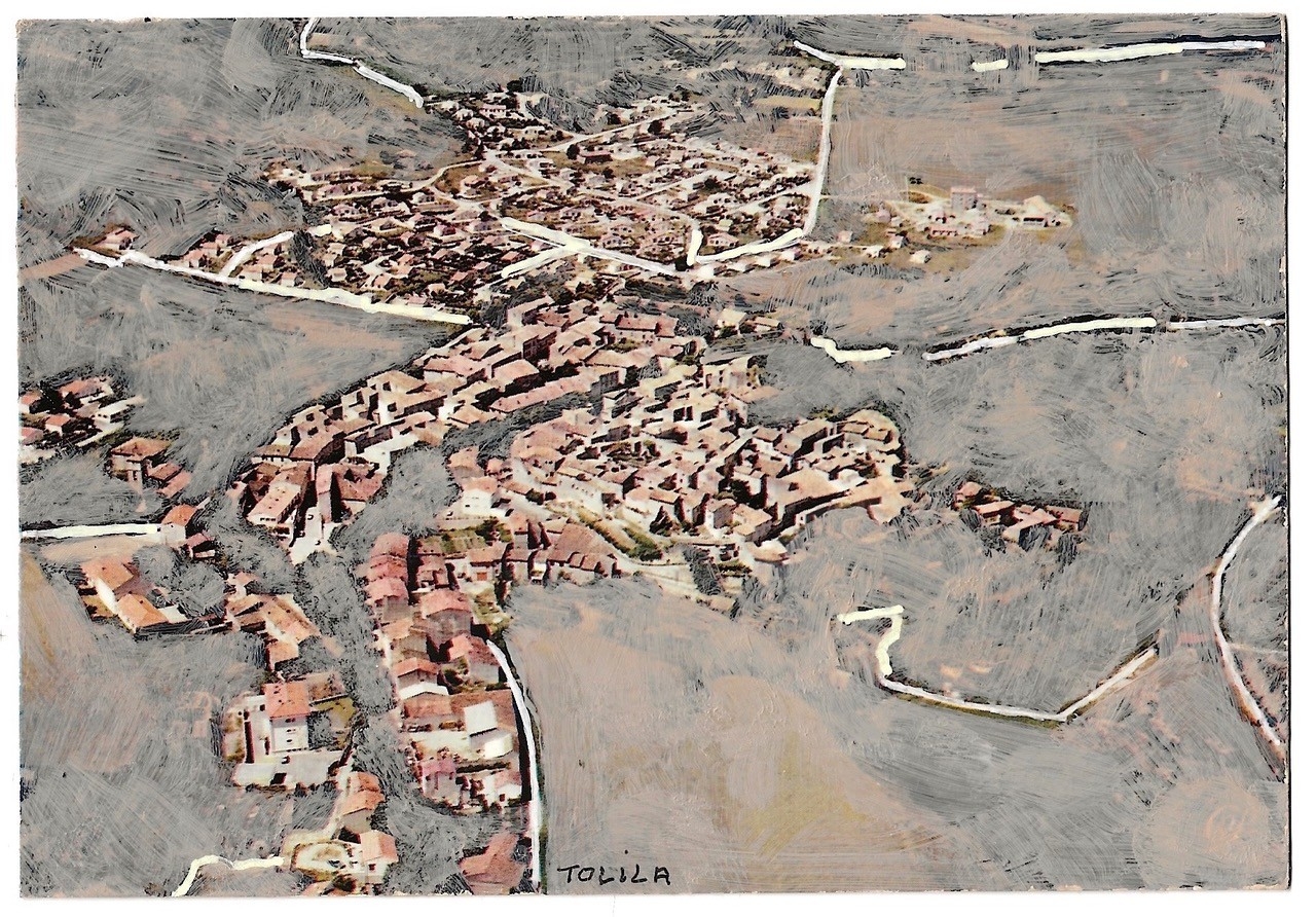 Céreste, vue aérienne 2