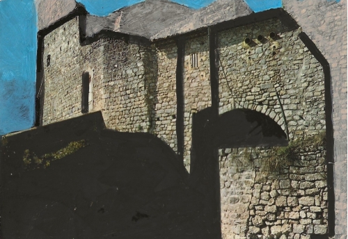 Céreste, les ramparts 
