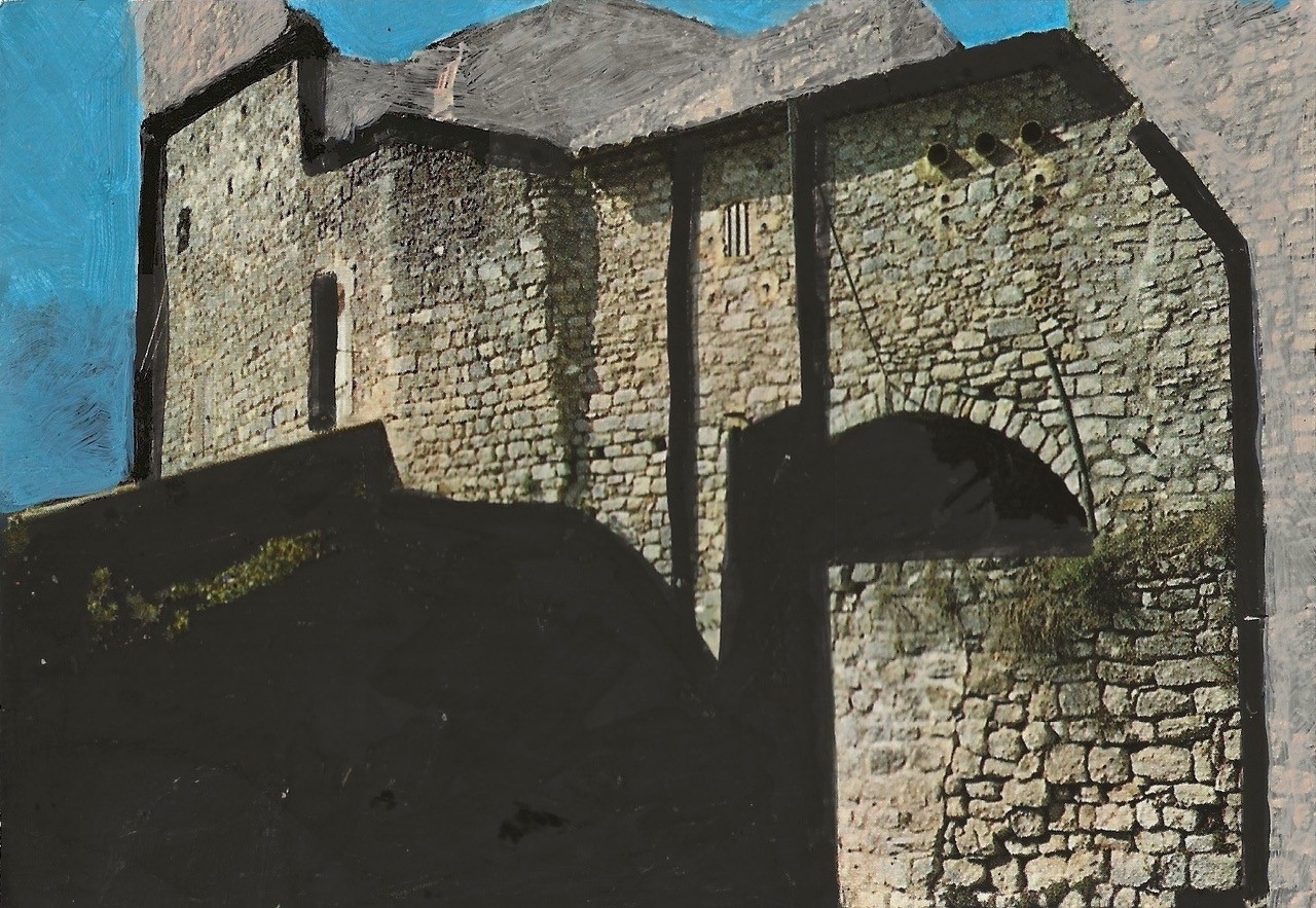 Céreste, les ramparts