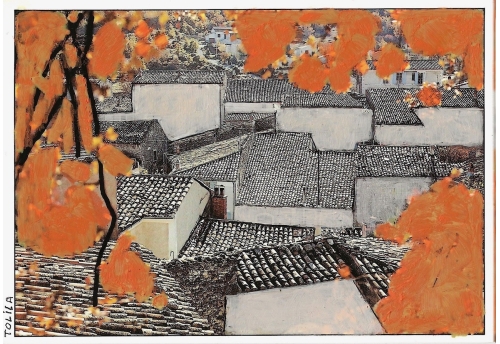 Céreste, soleil d'automne