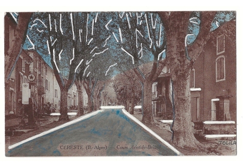 Céreste, cours Aristide Briand
