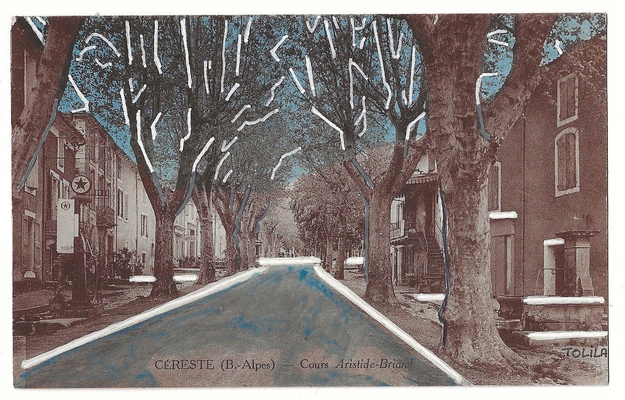 Céreste, cours Aristide Briand