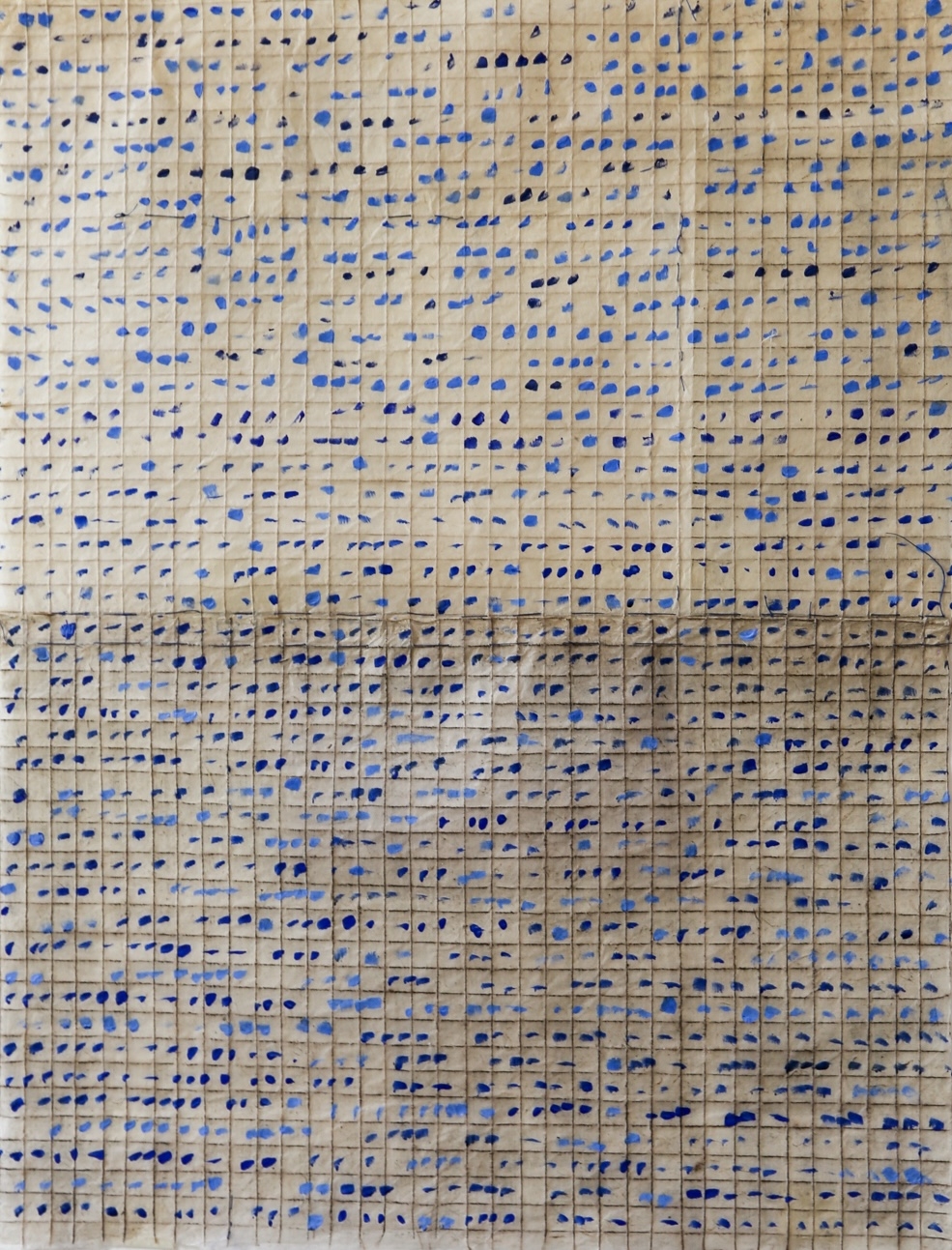 De l'ombre à la lumiere - bleu/bleu