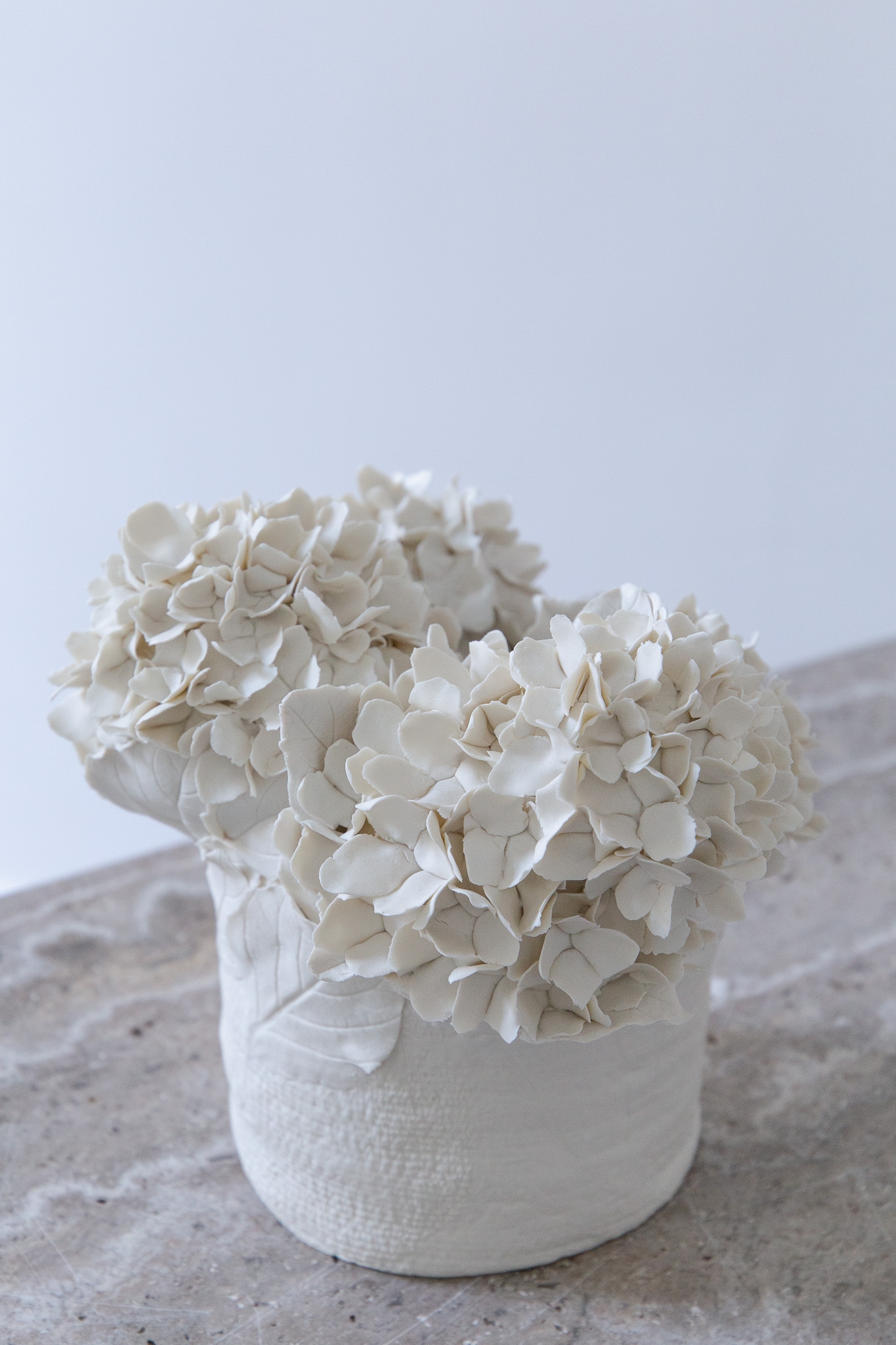 Panier d'Hortensias d'été