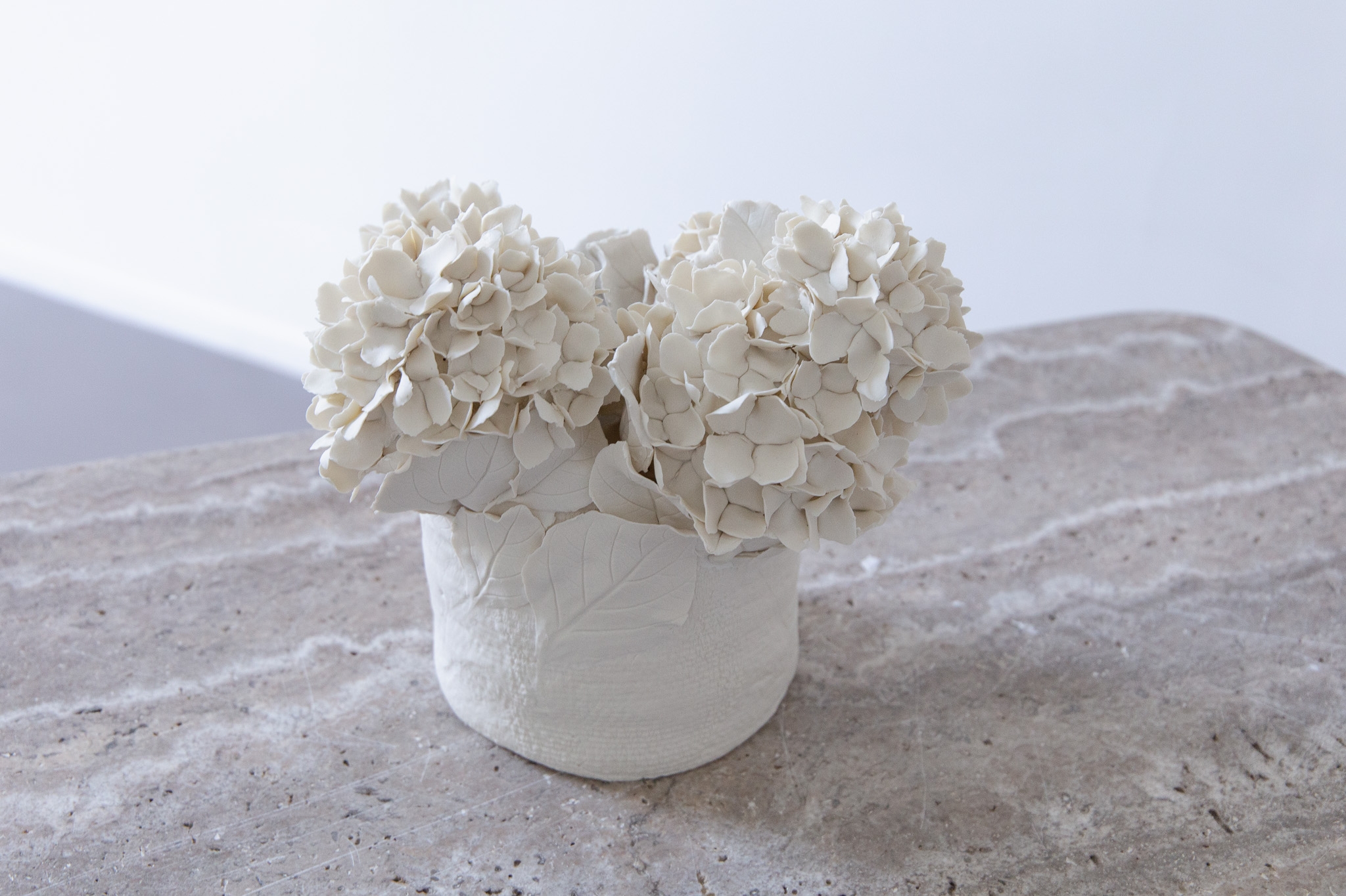 Panier d'Hortensias d'été