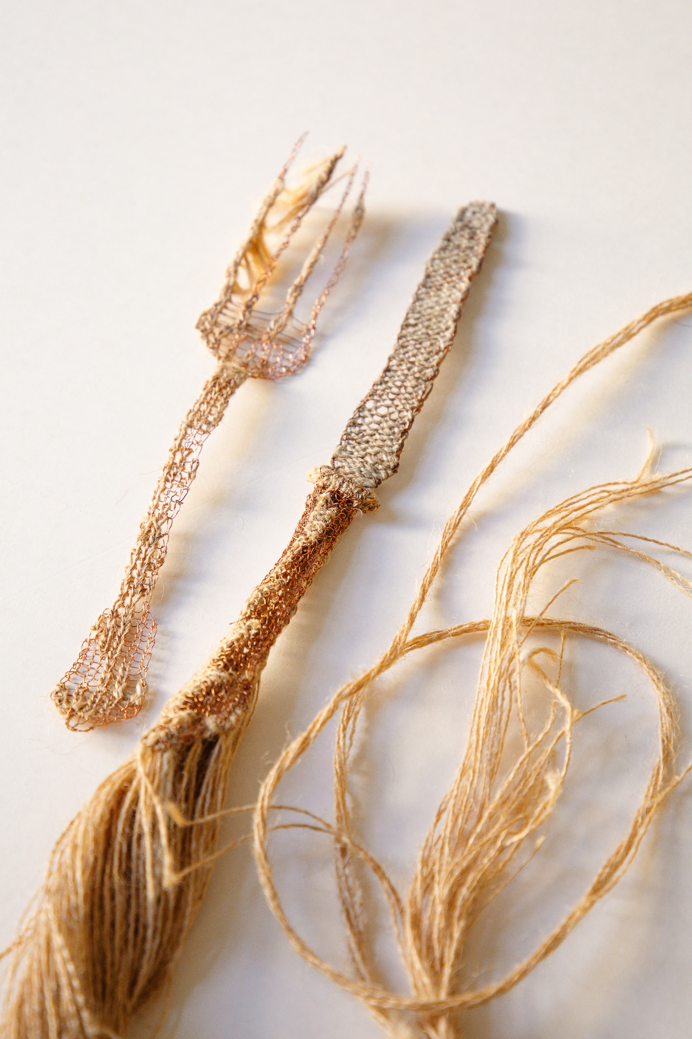 Fils de jute - Couteau