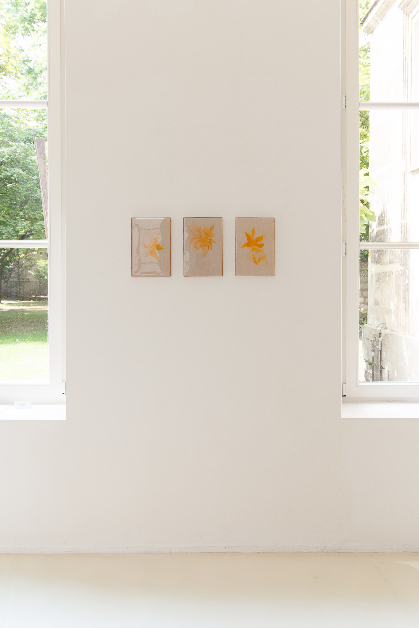 Poem Triptych - R2426 R2427 R2428 - Die dunkle Stelle meiner Erinnerung leuchtet hell