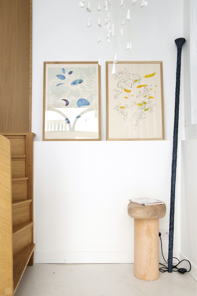 S'éveiller 4 et Hélianthe - Gravure