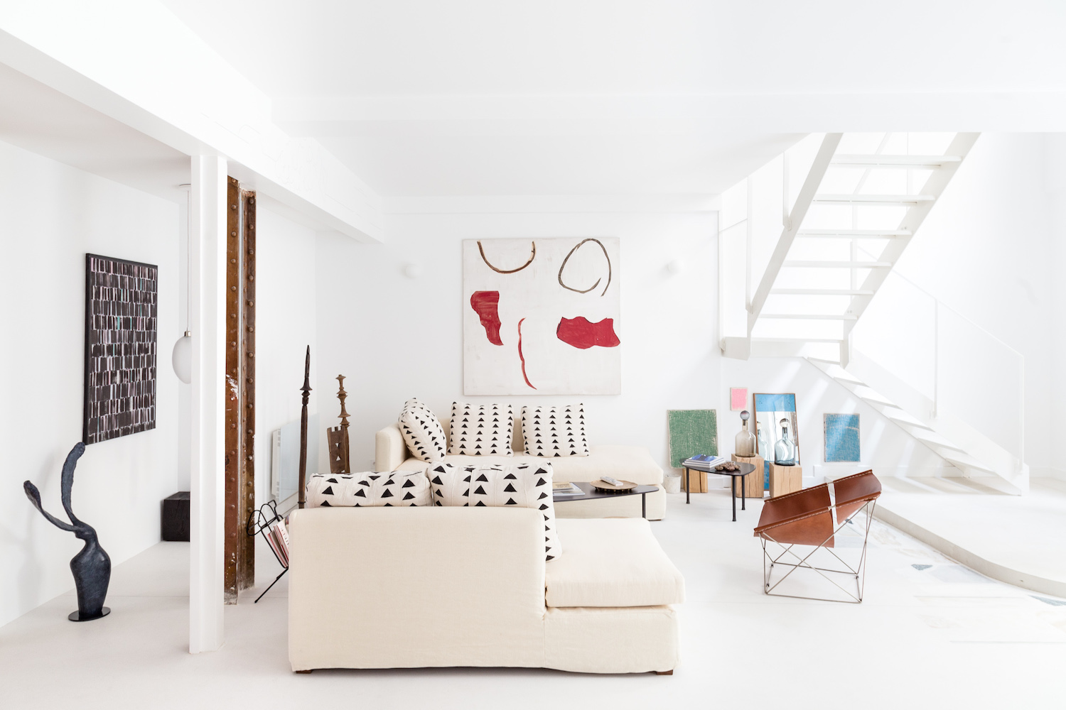 02-Coupé-collé - Acrylique sur toile 