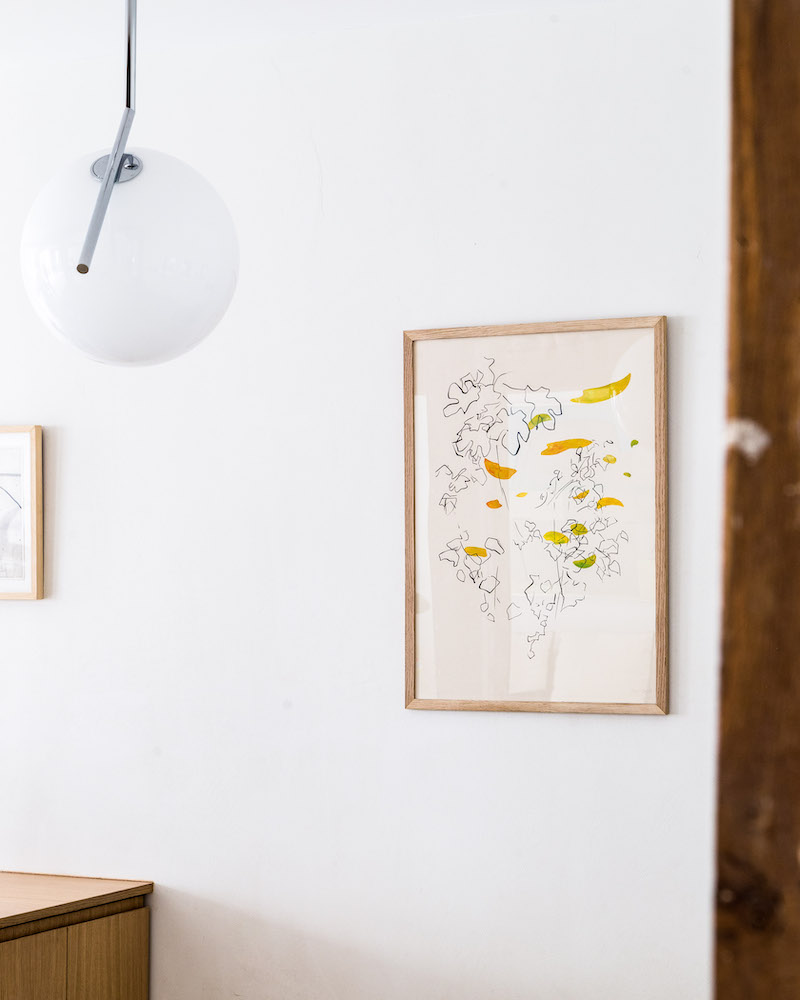 Hélianthe - Estampe 