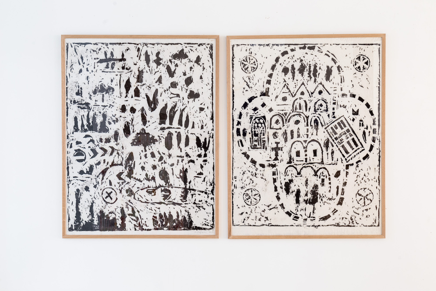 Toscane I et II - Estampage 