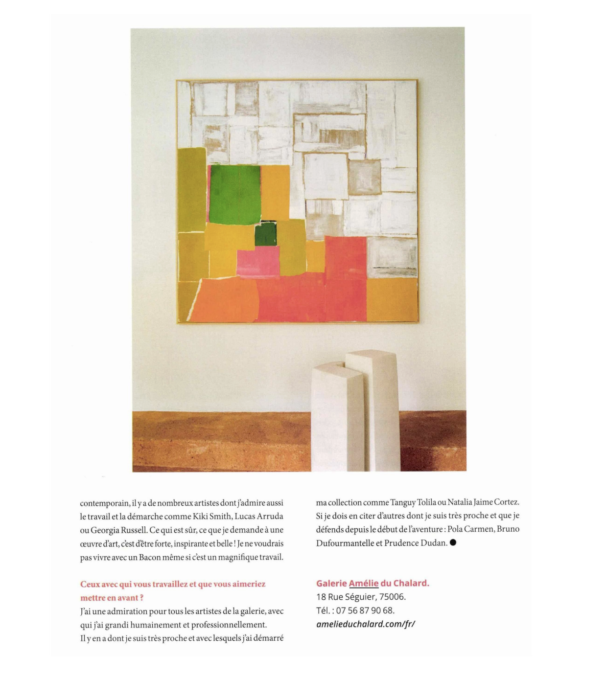 Galerie Amélie du Chalard