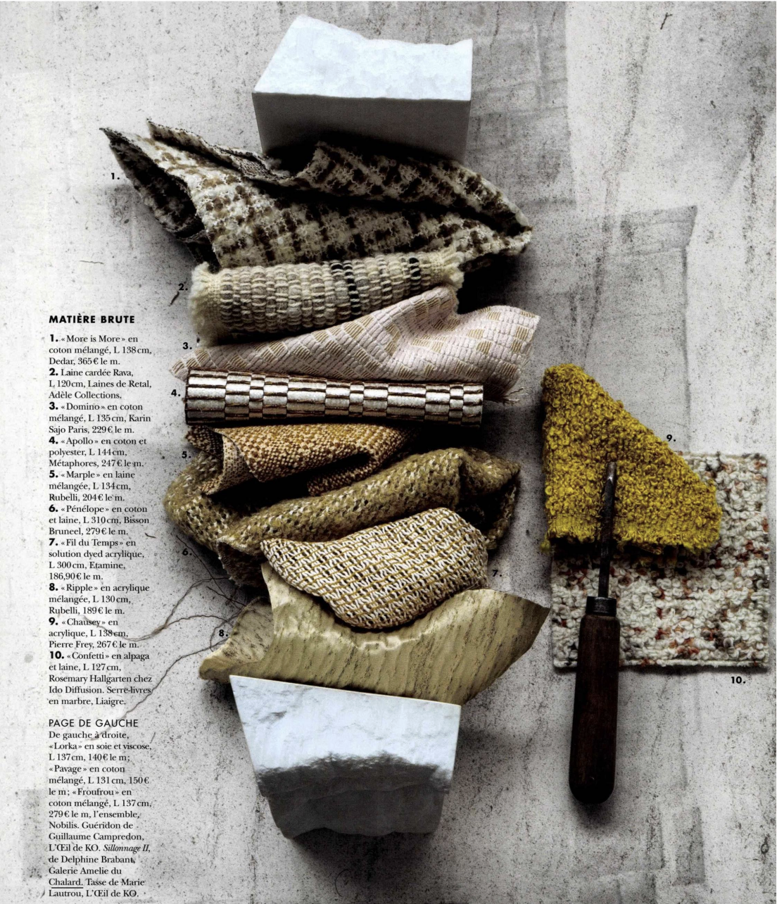 Galerie Amélie du Chalard – Matières en majesté