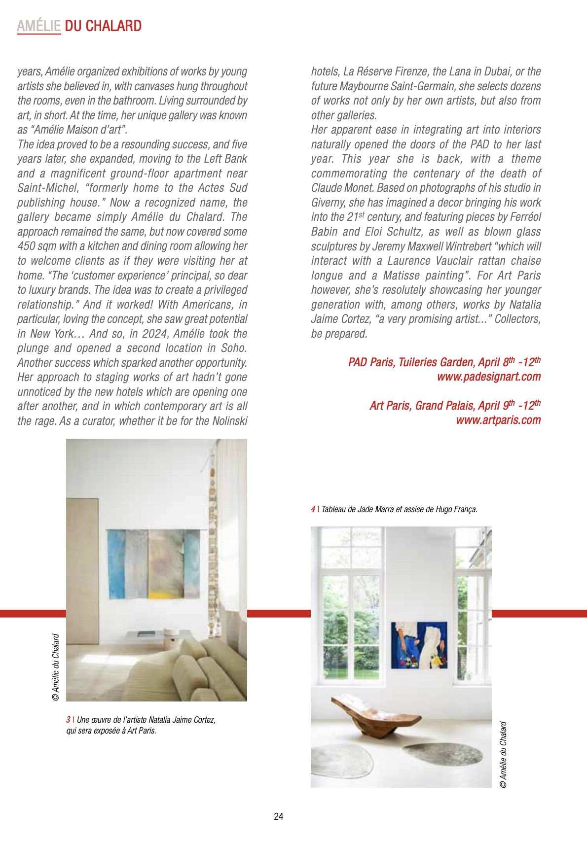 Galerie Amélie du Chalard