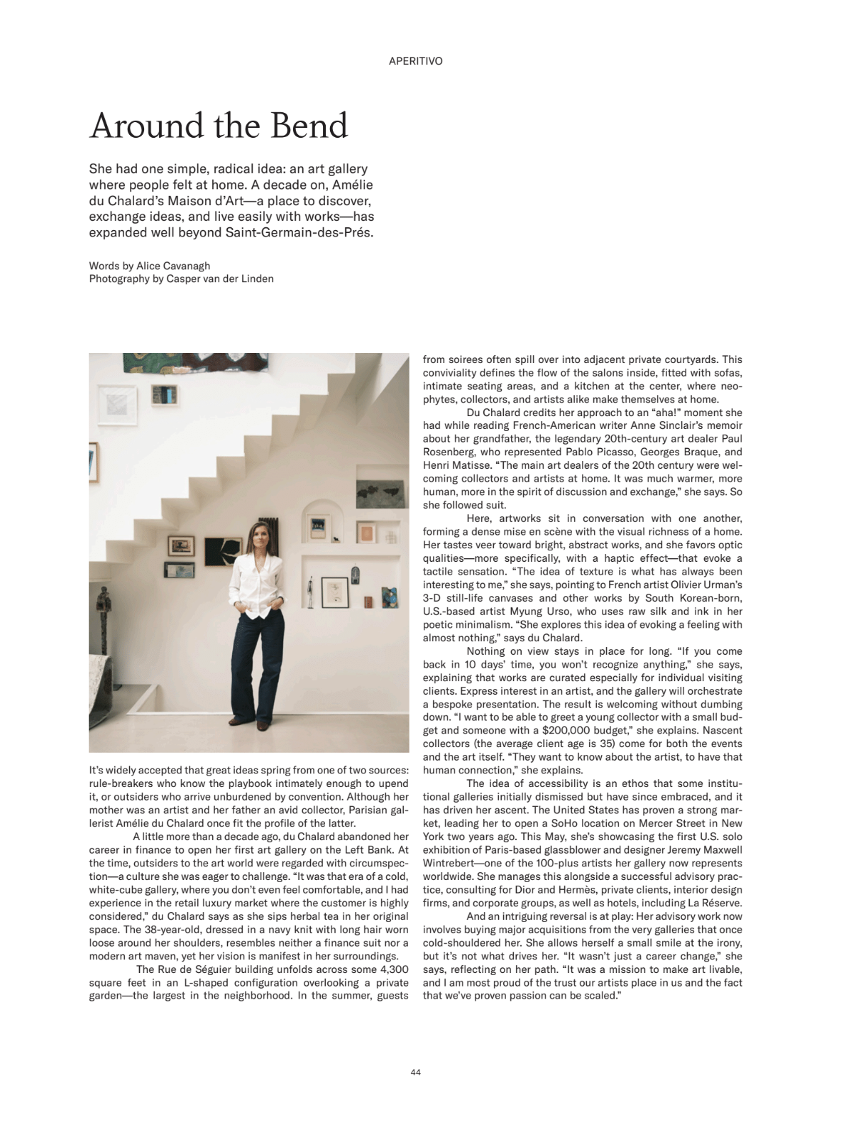 Amélie du Chalard dans Family Style