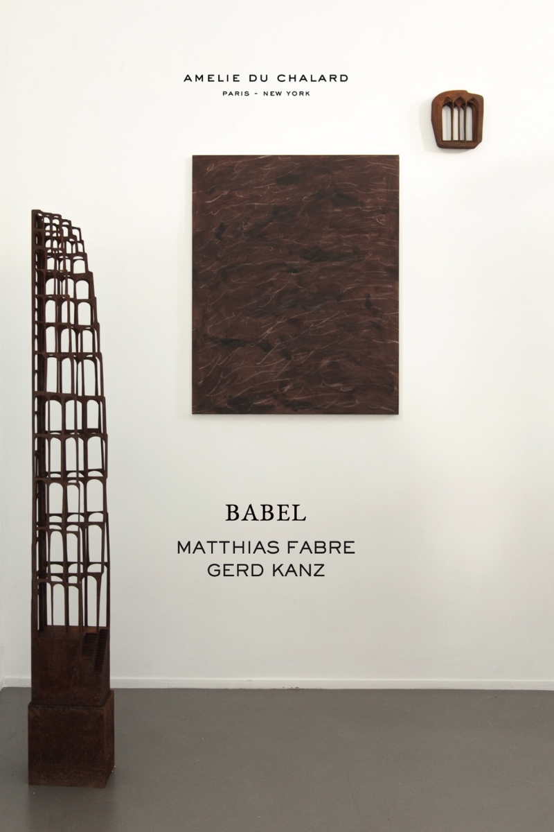 Catalogue exposition Gerd Kanz et Matthias Fabre