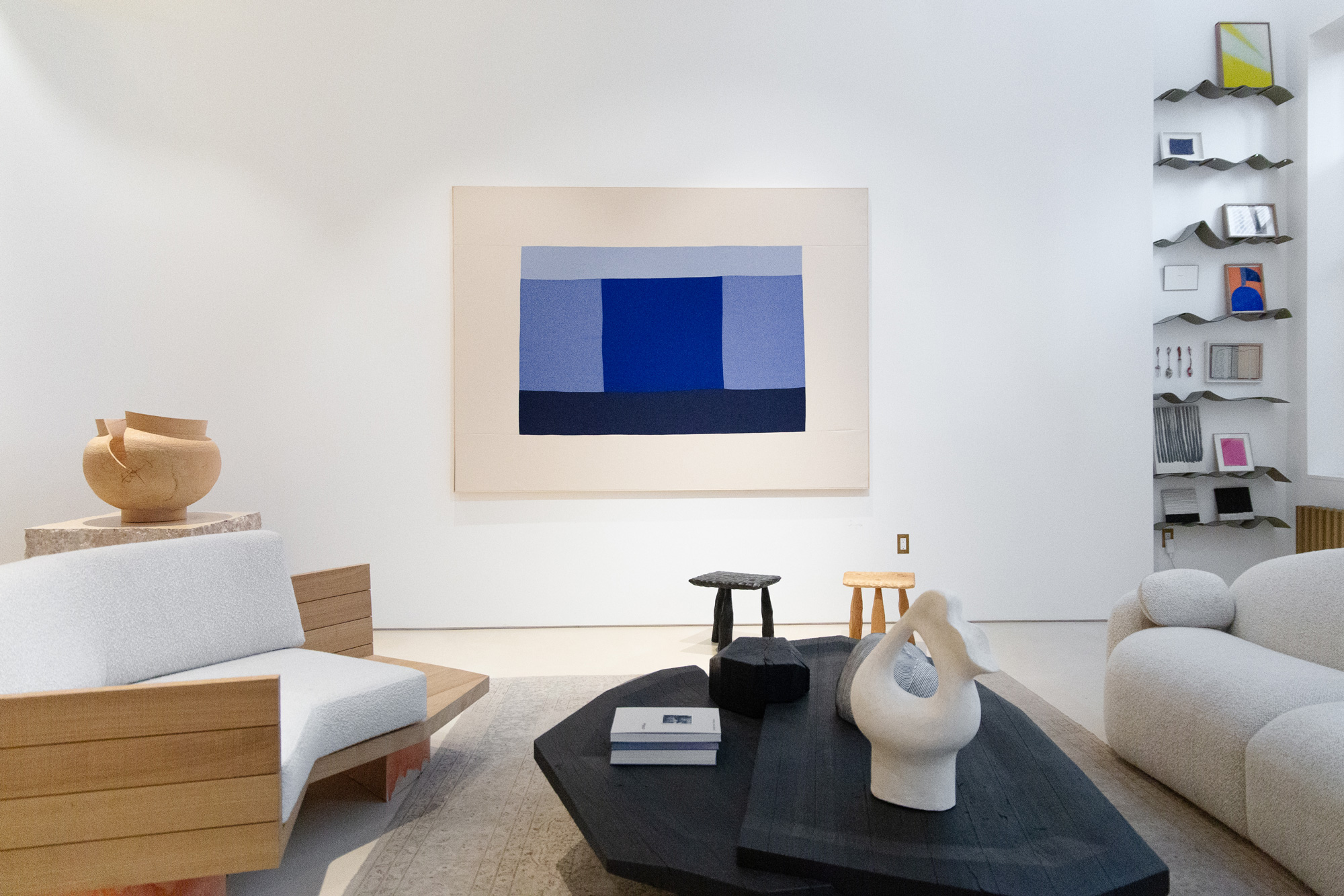 Une œuvre textile d'Ethan Caflisch