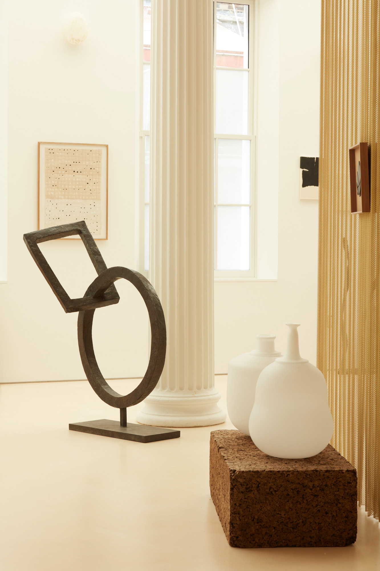 Une sculpture de Victoire d'Harcourt